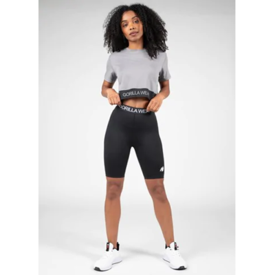 COLBY CROPPED T-SHIRT GRAY 3