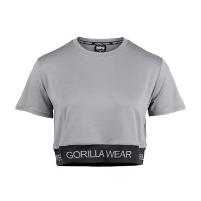 COLBY CROPPED T-SHIRT GRAY 5