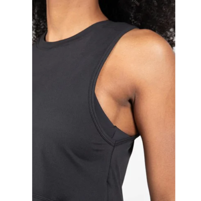 COLBY CROPPED TANK TOP BLACK 5