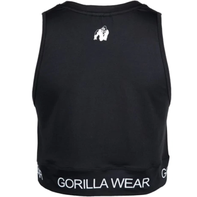 COLBY CROPPED TANK TOP BLACK 7