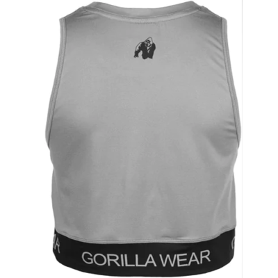 COLBY CROPPED TANK TOP GRAY 6