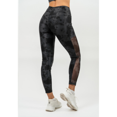HIGH WAISTED MESH LEGGINGS IMPACT BLACK 1