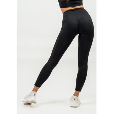 HIGH WAISTED MESH LEGGINGS PERFORMANCE BLACK 2