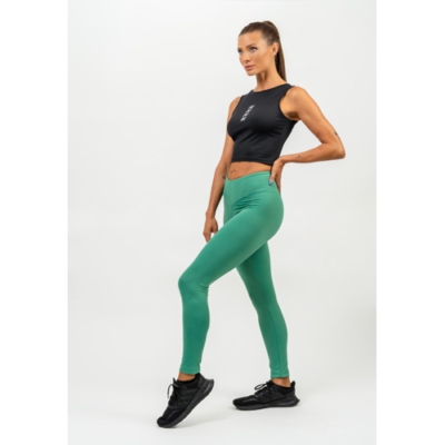 HIGH WAISTED SCRUNCH BUTT LEGGINGS ELEVATED GREEN 2