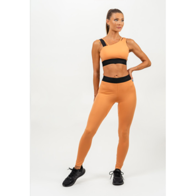 HIGH WAISTED SCRUNCH BUTT LEGGINGS ELITE ORANGE 3