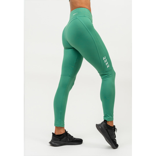 HIGH WAISTED SHAPING LEGGINGS AGILE GREEN 1