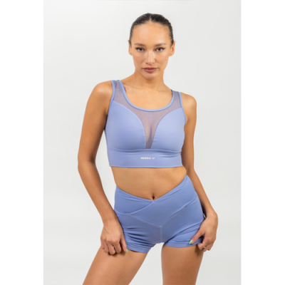 Medium-Support Mesh Sports Bra PERFORMANCE LIGHT PURPLE 1