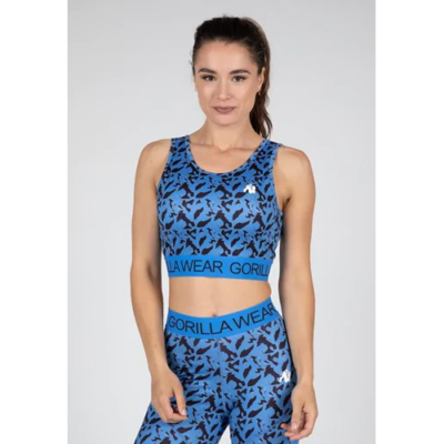 Osseo Crop Top - Blue 1