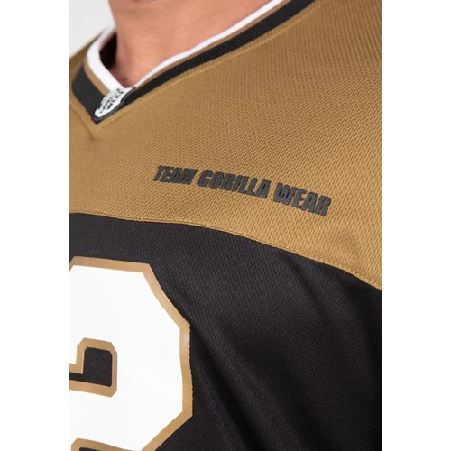 Trenton Football Jersey - Black Gold 4 Trenton Football Jersey - Black Gold 4