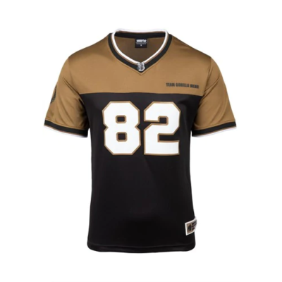 Trenton Football Jersey - Black Gold 6 Trenton Football Jersey - Black Gold 6
