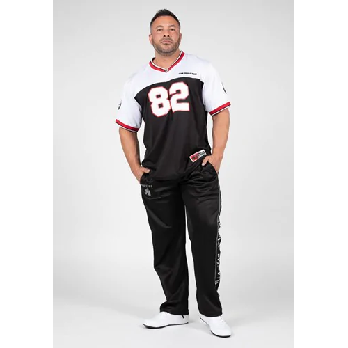 Trenton Football Jersey - Black White 3 Trenton Football Jersey - Black White 3