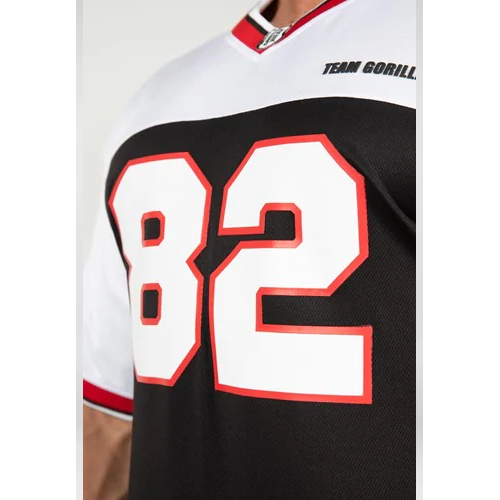 Trenton Football Jersey - Black White 4 Trenton Football Jersey - Black White 4