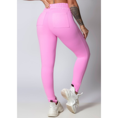 Pink Sporty Style Pants 2