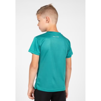 Vernon Kids T-Shirt - Teal Green 2