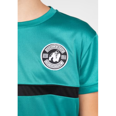 Vernon Kids T-Shirt - Teal Green 5