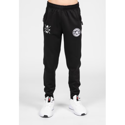 Vernon Kids Track Pants - Black 1
