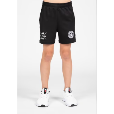 Vernon Kids Track Shorts - Black 1