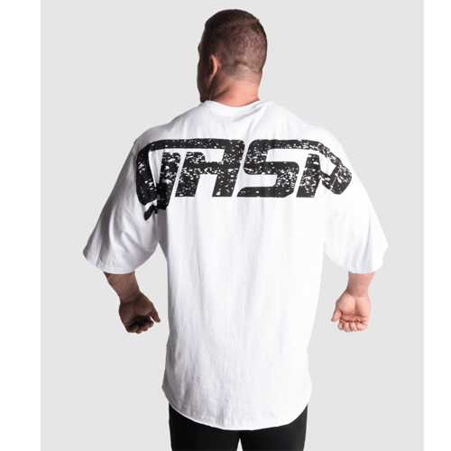 GASP IRON TEE WHITE 1