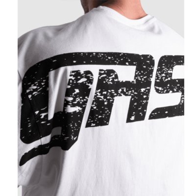 GASP IRON TEE WHITE 5