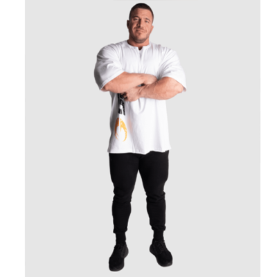 GASP IRON TEE WHITE 6