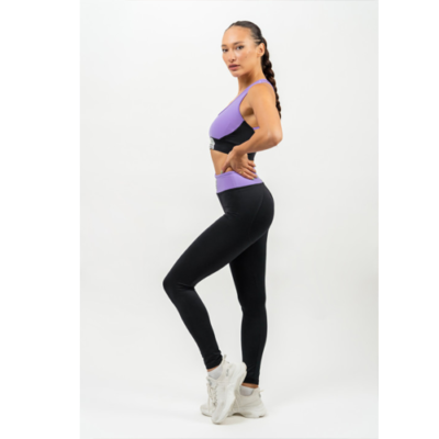 HIGH-IMPACT PADDED SPORTS BRA SIGNATURE LILA 5