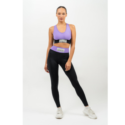 HIGH-IMPACT PADDED SPORTS BRA SIGNATURE LILA 6