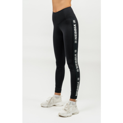HIGH WAISTED LEGGINGS SILVER INTENSE 2