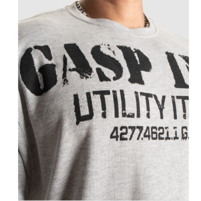 Iron thermal tee grey melange 4