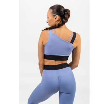 LIGHT-SUPPORT ASSYMETRICAL SPORTS BRA ELITE L.PURPLE 2