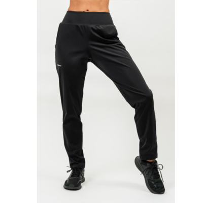 SHINY SLIM FIT LEGGINGS PANTS SLEEK BLACK 2