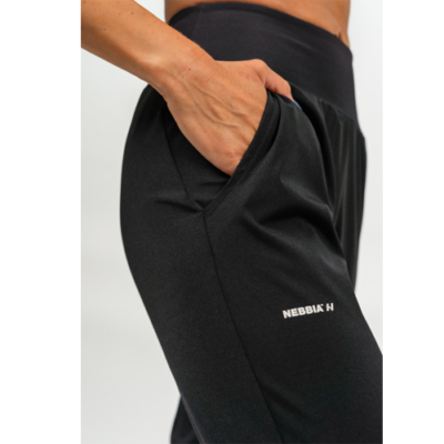 SHINY SLIM FIT LEGGINGS PANTS SLEEK BLACK 5