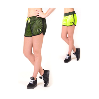 MADISON REVERSIBLE SHORT BLACK NEON LIME 1