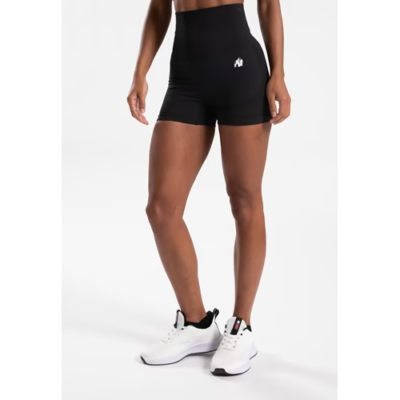 OLIVIA SEAMLESS SHORTS BLACK 1