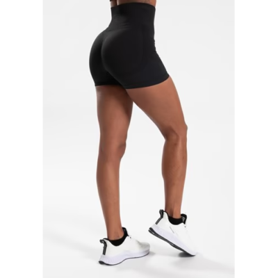 OLIVIA SEAMLESS SHORTS BLACK 2