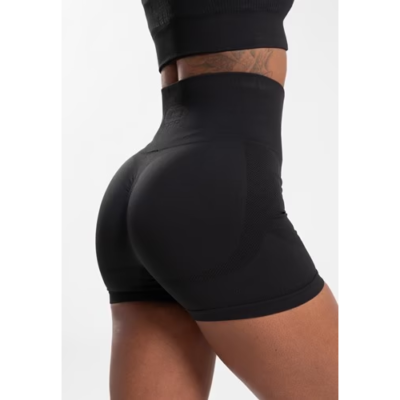 OLIVIA SEAMLESS SHORTS BLACK 5