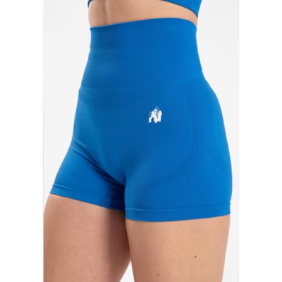 OLIVIA SEAMLESS SHORTS BLUE 4