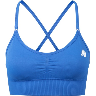 OLIVIA SEAMLESS SPORTS BRA BLUE 6