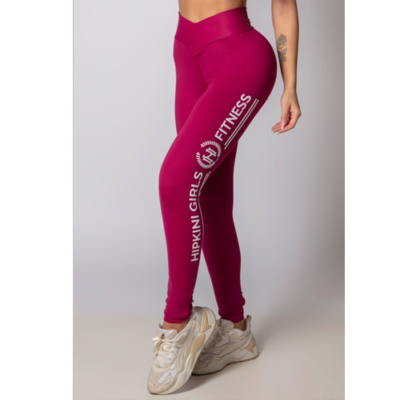 Raspberry Strong Legging with Silk 1