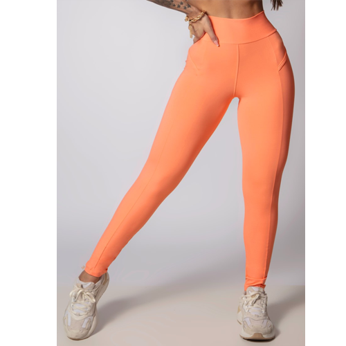 Strong Orange Leggings 1