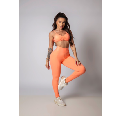 Strong Orange Leggings 3