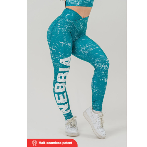 WORKOUT LEGGINGS ROUGH GIRL GREEN 1