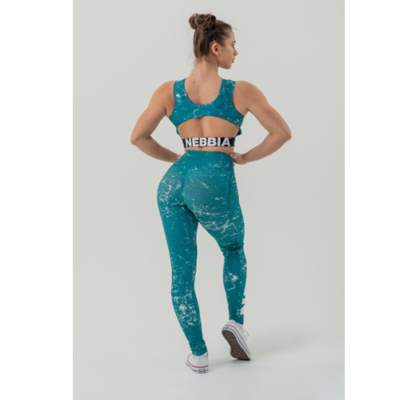 WORKOUT LEGGINGS ROUGH GIRL GREEN 4