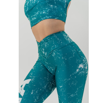 WORKOUT LEGGINGS ROUGH GIRL GREEN 8