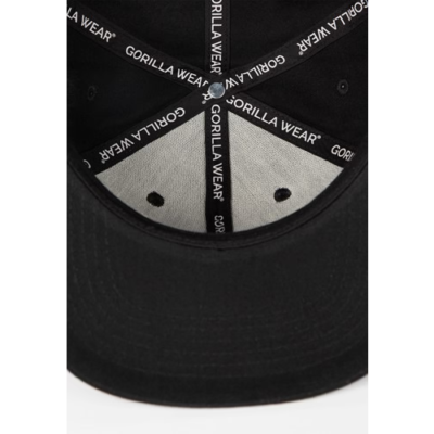 Wayne Snapback Cap Black 4