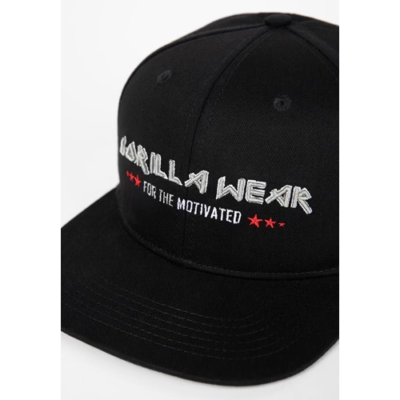 Wayne Snapback Cap Black 5