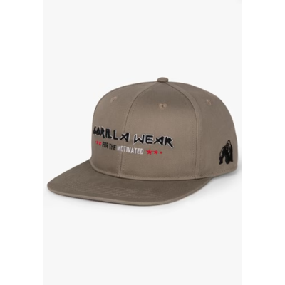 Wayne Snapback Cap Brown 1