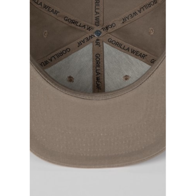 Wayne Snapback Cap Brown 4