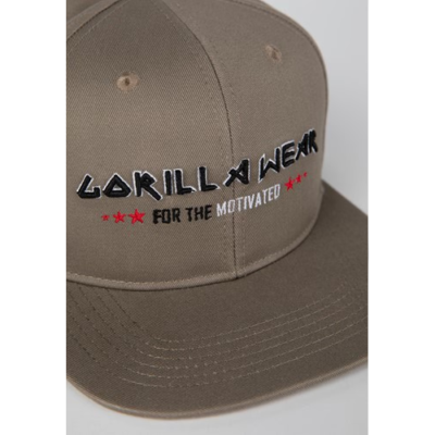 Wayne Snapback Cap Brown 5