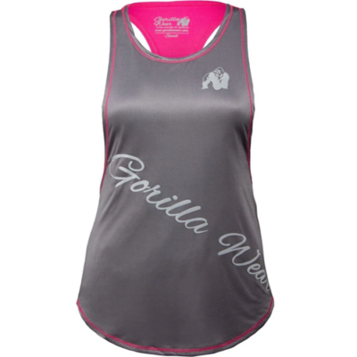 Florida Stringer Tank Top - Grey-Pink 1