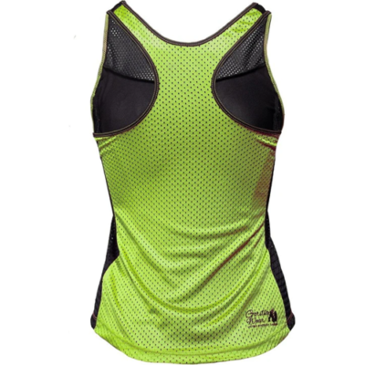 Marianna Tank Top - Black-Neon Lime 2